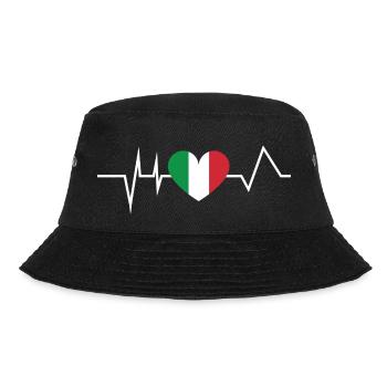 Heartbeat Italy Heart Italia Italian Heart Line - Bob - noir - Devant - Lela (165cm)