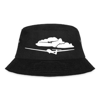 Glider Glider Glider Pilot Pilot - Bucket Hat - black - Front - Lela (165cm)