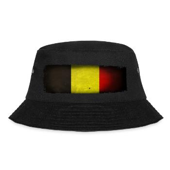 Belgien Jahrgang - Bucket Hat - Schwarz - Vorne - Lela (165cm)