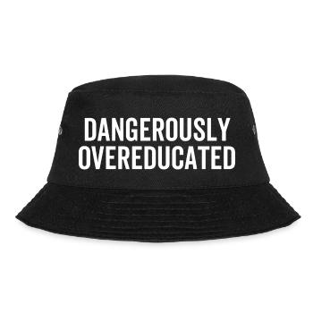 Dangerously Overeducated - Bucket Hat - black - Front - Lela (165cm)