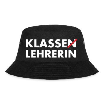 Klasse Lehrerin Klassenlehrerin - Bucket Hat - Schwarz - Vorne - Lela (165cm)
