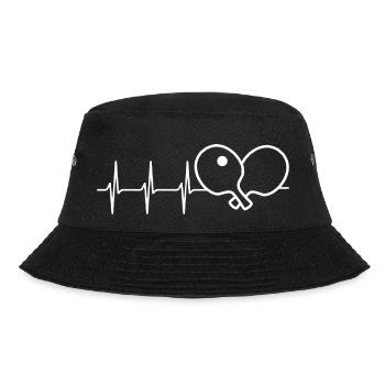Heartbeat Table tennis table tennis bats - Bucket Hat - black - Front - Lela (165cm)