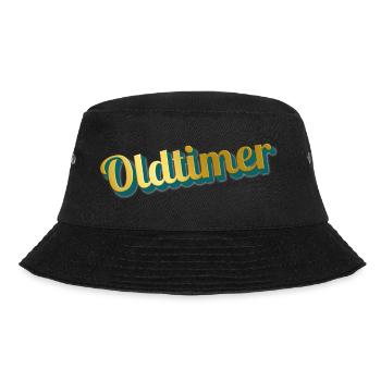 oldtimer - Bucket Hat - Schwarz - Vorne - Lela (165cm)