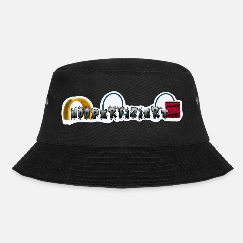 Hooperfiziert in Glanz - Bucket Hat - Schwarz