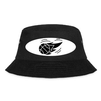 Basketball tee -gift basketball fan - Bucket Hat - black - Front - Lela (165cm)