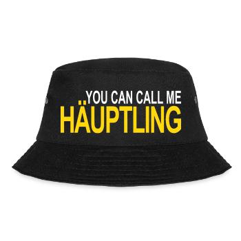 call me Chief - Bucket Hat - black - Front - Lela (165cm)