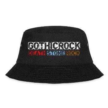 Gothic Rock Musik - Bucket Hat - Schwarz - Vorne - Lela (165cm)