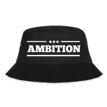 Ehrgeiz - Bucket Hat - Schwarz - Vorne - Lela (165cm)