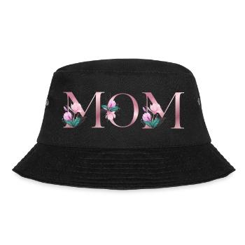 Mom - Bucket Hat - Schwarz - Vorne - Lela (165cm)