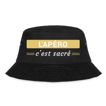L'Apéro, c'est Sacré - Bob - noir - Devant - Lela (165cm)
