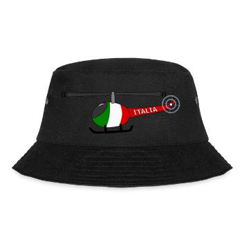 Hélicoptère Italie Flag Enfants - Bob - noir - Devant - Lela (165cm)