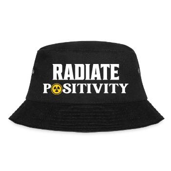 Radiate Positivity Radiology X-Ray Wheel Tech - Bucket Hat - black - Front - Lela (165cm)