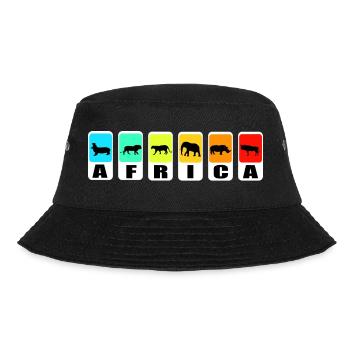 Africa Safari Design pour les vacanciers en Afrique - Bob - noir - Devant - Lela (165cm)