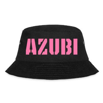 Azubi Tshirt 5 23 rosa - Bucket Hat - Schwarz - Vorne - Lela (165cm)