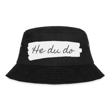 He du do Leuchtkraft - Bucket Hat - Schwarz - Vorne - Lela (165cm)