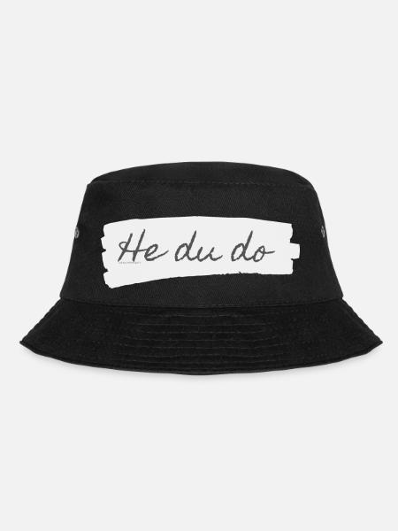 He du do Leuchtkraft - Bucket Hat - Schwarz