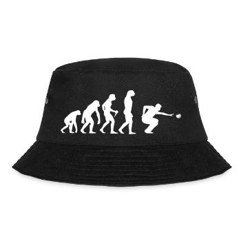 Entwicklung von Bällen und Pétanque-Spielern - Bucket Hat - Schwarz - Vorne - Lela (165cm)