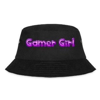 Gamer Girl - Bucket Hat - Schwarz - Vorne - Lela (165cm)