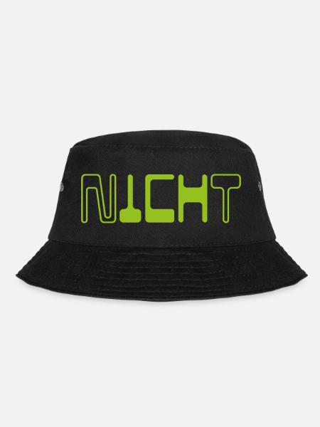 Nicht ICH - ICH Nicht - Bucket Hat - Schwarz