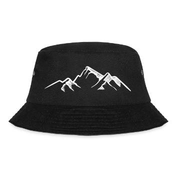 Gebirge - Bucket Hat - Schwarz - Vorne - Lela (165cm)
