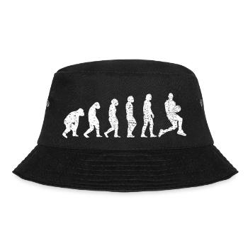 Basketballteam Basketball Basketballspieler - Bucket Hat - Schwarz - Vorne - Lela (165cm)