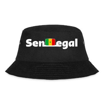 Senegal - Bucket Hat - black - Front - Lela (165cm)