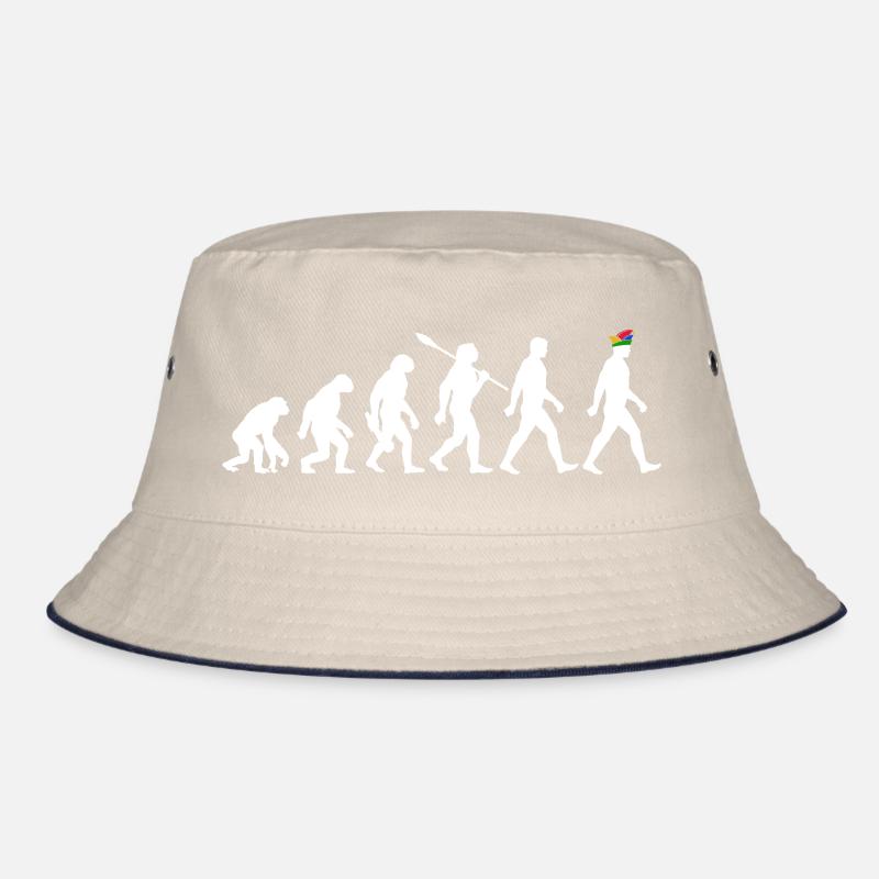 Evolution - Karneval - Narrenkappe - Verkleidung Bucket Hat