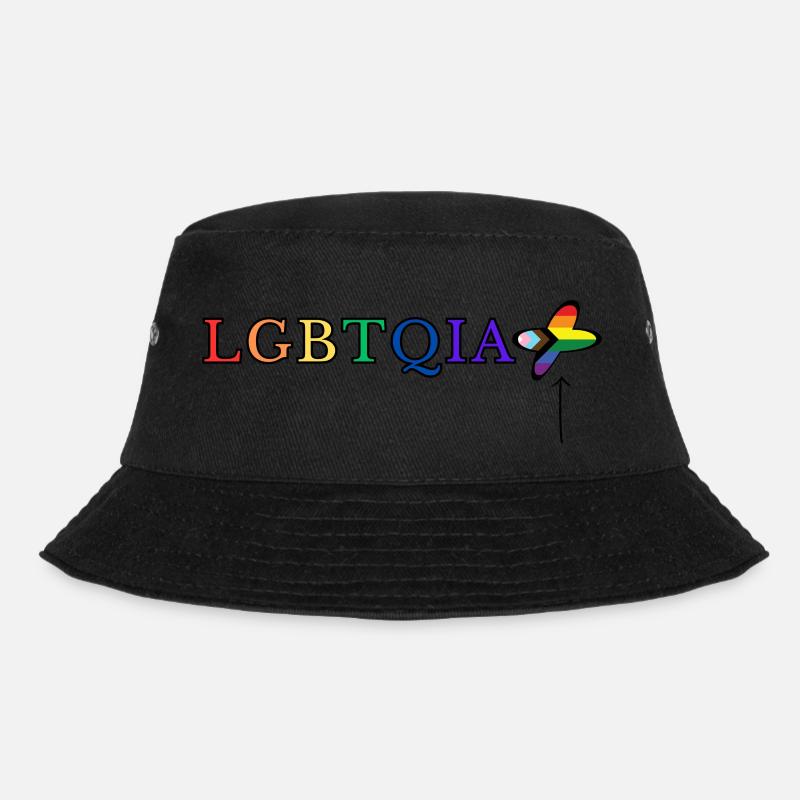 LGBTQIA+ - Bucket Hat - black