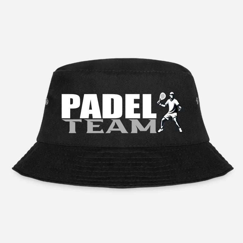Padel-Team - Bucket Hat - Schwarz