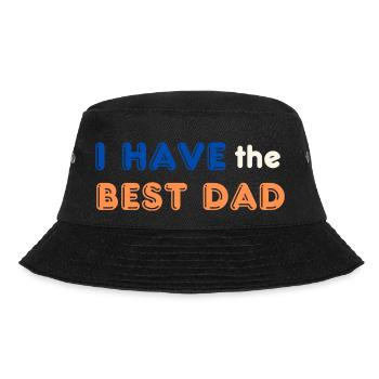 I have the Best Dad - Bucket Hat - black - Front - Lela (165cm)