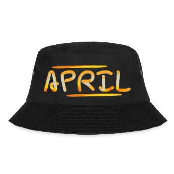 April - Bucket Hat - black - Front - Lela (165cm)