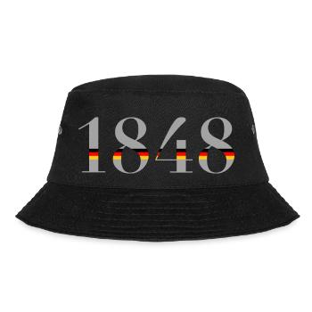 1848 - Bucket Hat - black - Front - Lela (165cm)