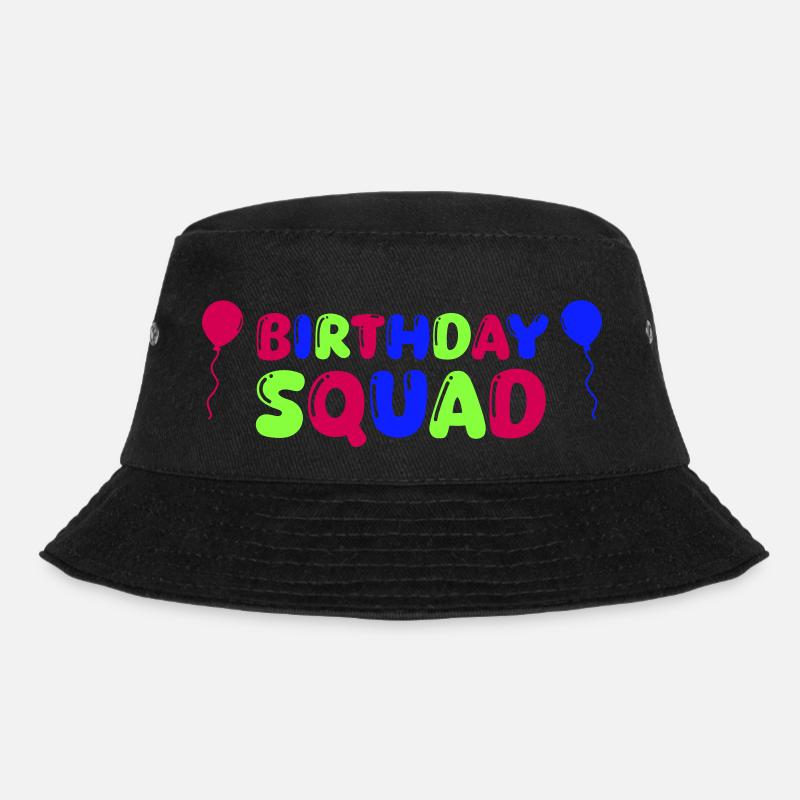 birthday squad - Bucket Hat - Schwarz