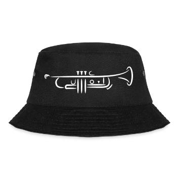 Sketch trumpet - Bucket Hat - black - Front - Lela (165cm)