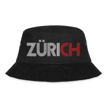 ZURICH Switzerland Switzerland - Bucket Hat - black - Front - Lela (165cm)
