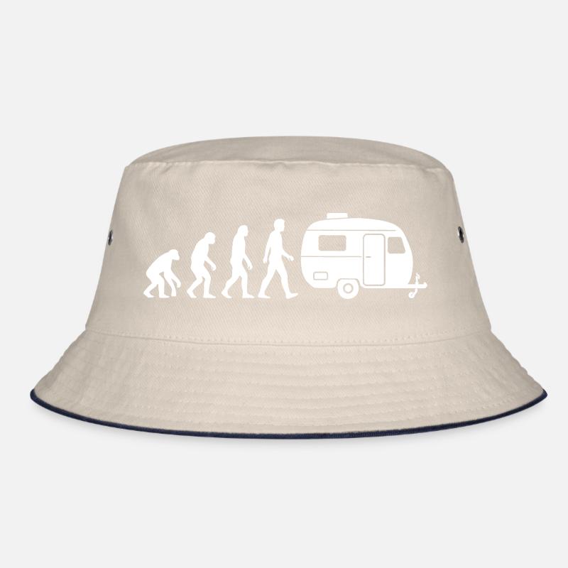 Wohnwagen Evolution Camper Camping Bucket Hat