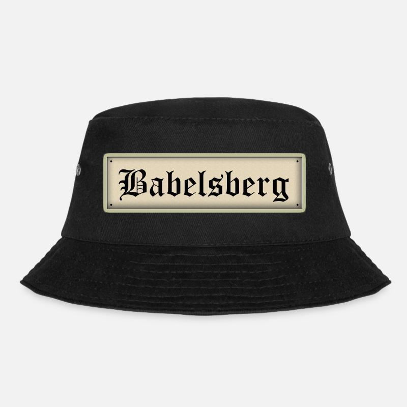 BABELSBERG - Bucket Hat - Schwarz