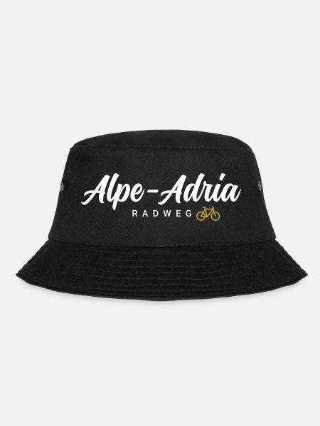 Alpe Adria Cycle Path - Bucket Hat - black