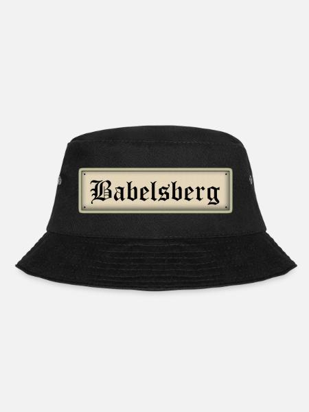 BABELSBERG - Bucket Hat - Schwarz