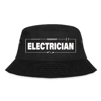 Electrician - Bucket Hat - black - Front - Lela (165cm)