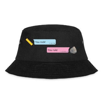 Rock & Rule - Bucket Hat - black - Front - Lela (165cm)