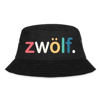 12th Birthday Gift - Bucket Hat - black - Front - Lela (165cm)