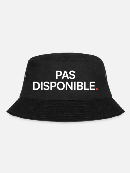 Nicht verfügbarer Humor moderne Einstellung - Bucket Hat - Schwarz