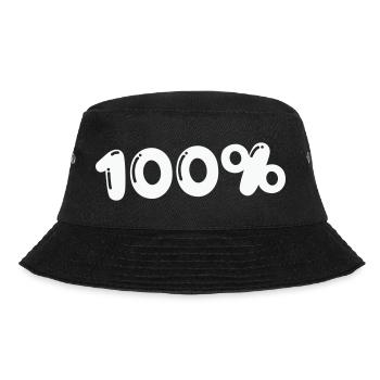 100% - Bucket Hat - black - Front - Lela (165cm)