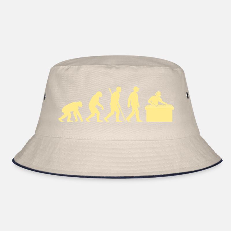 Evolution to a workplace DJ Bucket Hat