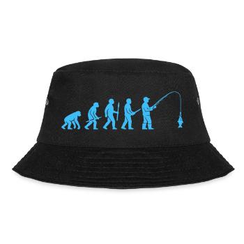 Evolution des Angelfangs - Bucket Hat - Schwarz - Vorne - Lela (165cm)