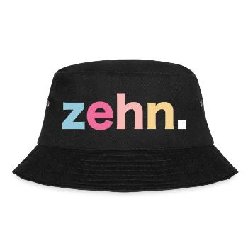 10. Geburtstag Retro Geschenk - Bucket Hat - Schwarz - Vorne - Lela (165cm)