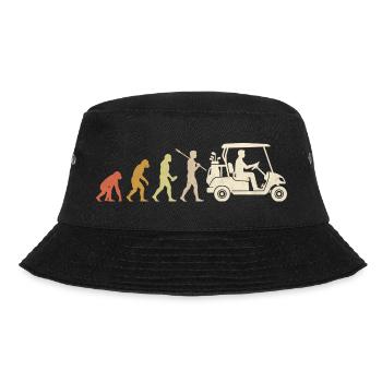 Golf Cart Evolution Cadeau drôle pour golfeur - Bob - noir - Devant - Lela (165cm)