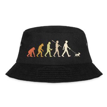 Chihuahua Evolution Funny Chihuahua Dog Gift - Bucket Hat - black - Front - Lela (165cm)