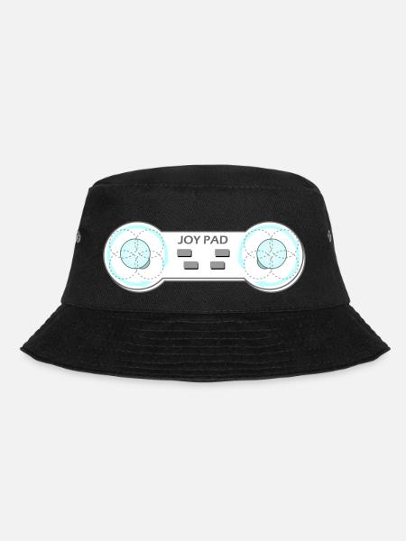 Joy Pad Boob Controller - Bucket Hat - black
